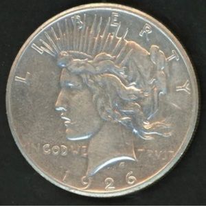 1926-S Peace Dollar coin